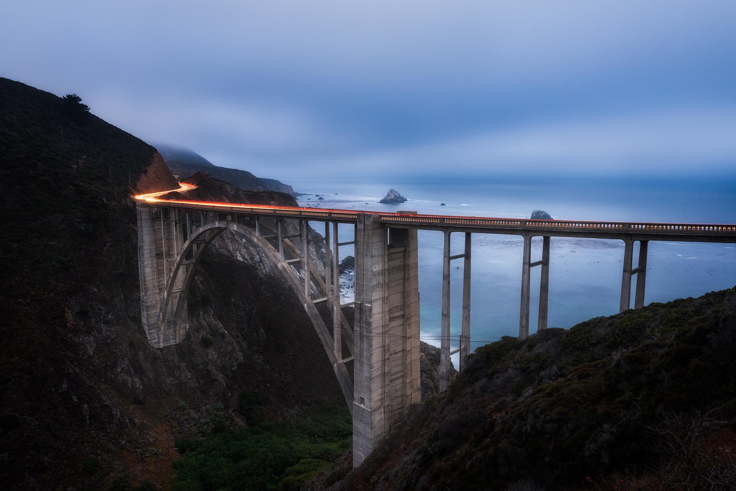 Balanced Bixby Bridge, Big Sur