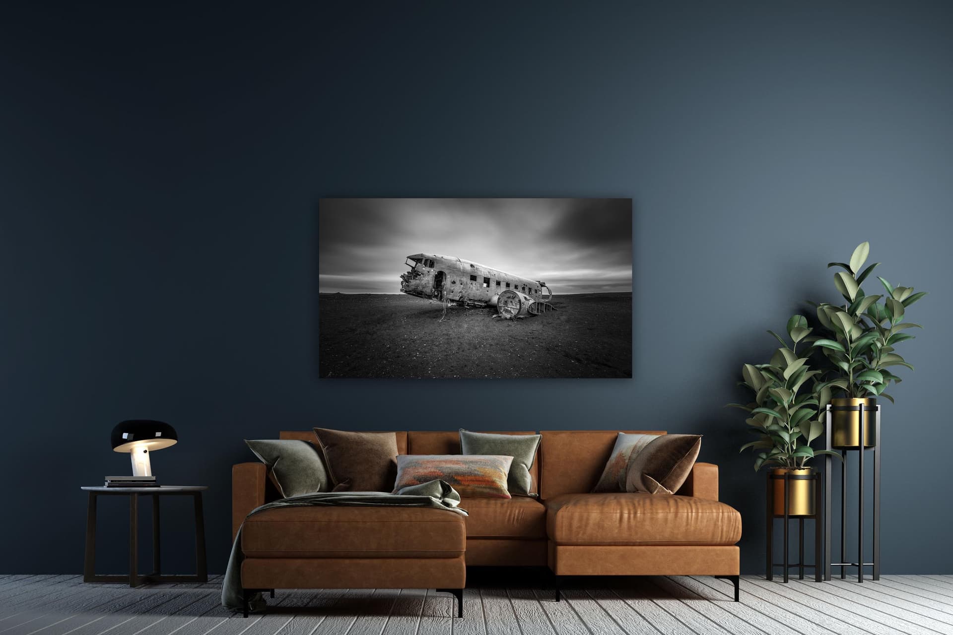 Wall art of Plane Crash in Solheimasandur Beach, Iceland by Brent Goldman Photography