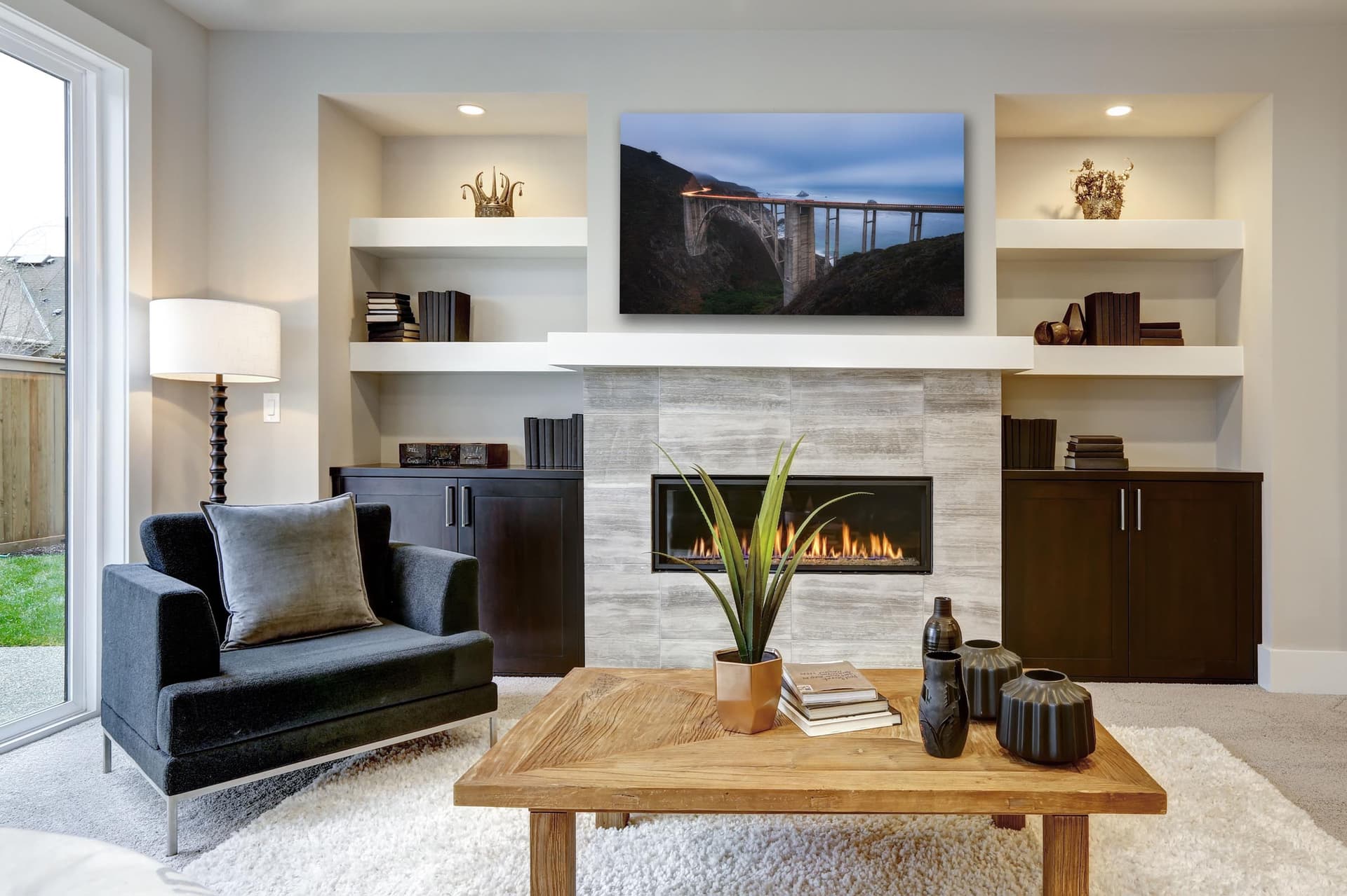Wall art of Bixby Bridge in Big Sur, California by Brent Goldman Photography