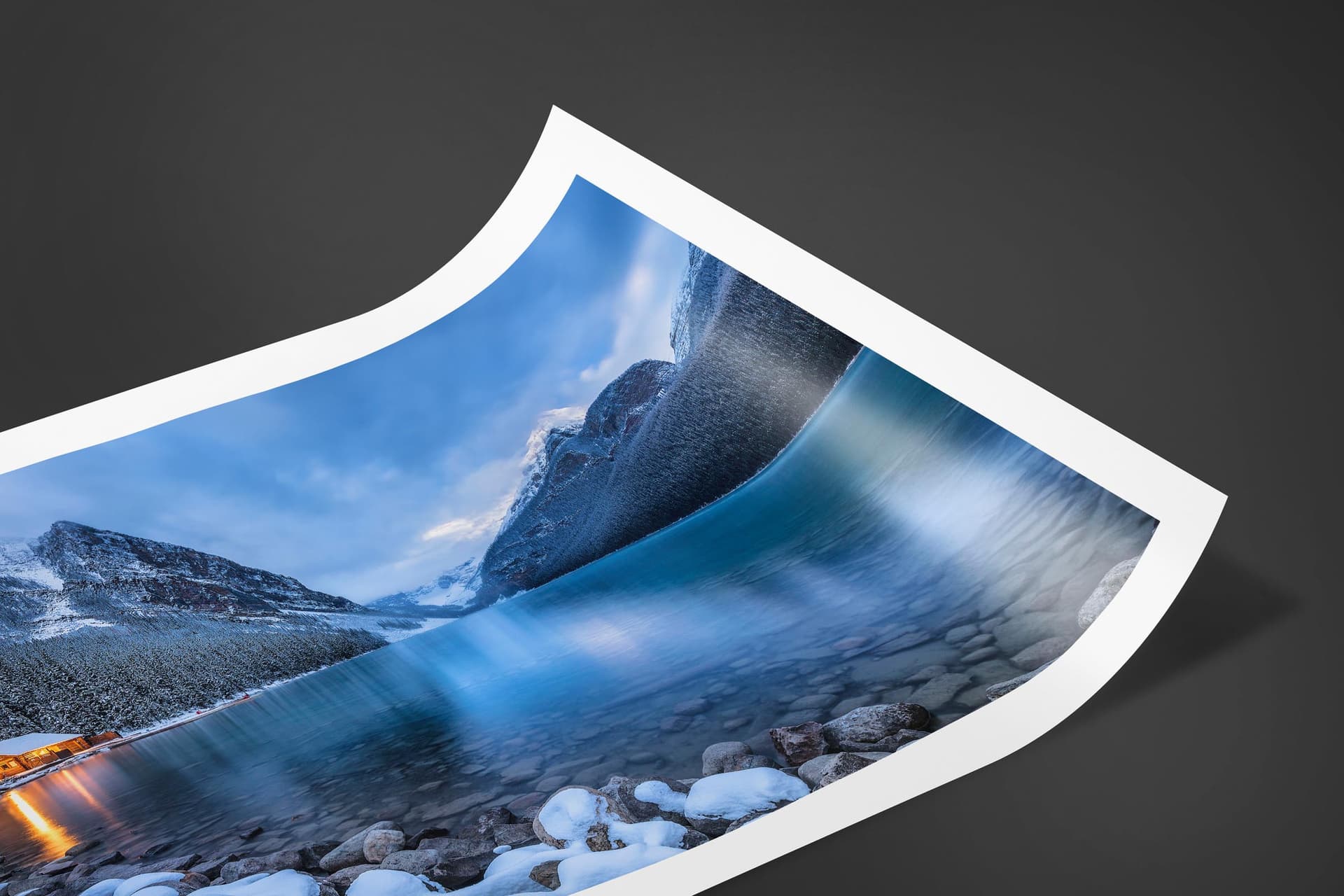 Fine art limited edition print of Lake Louise in Banff, Canada by Brent Goldman Photography