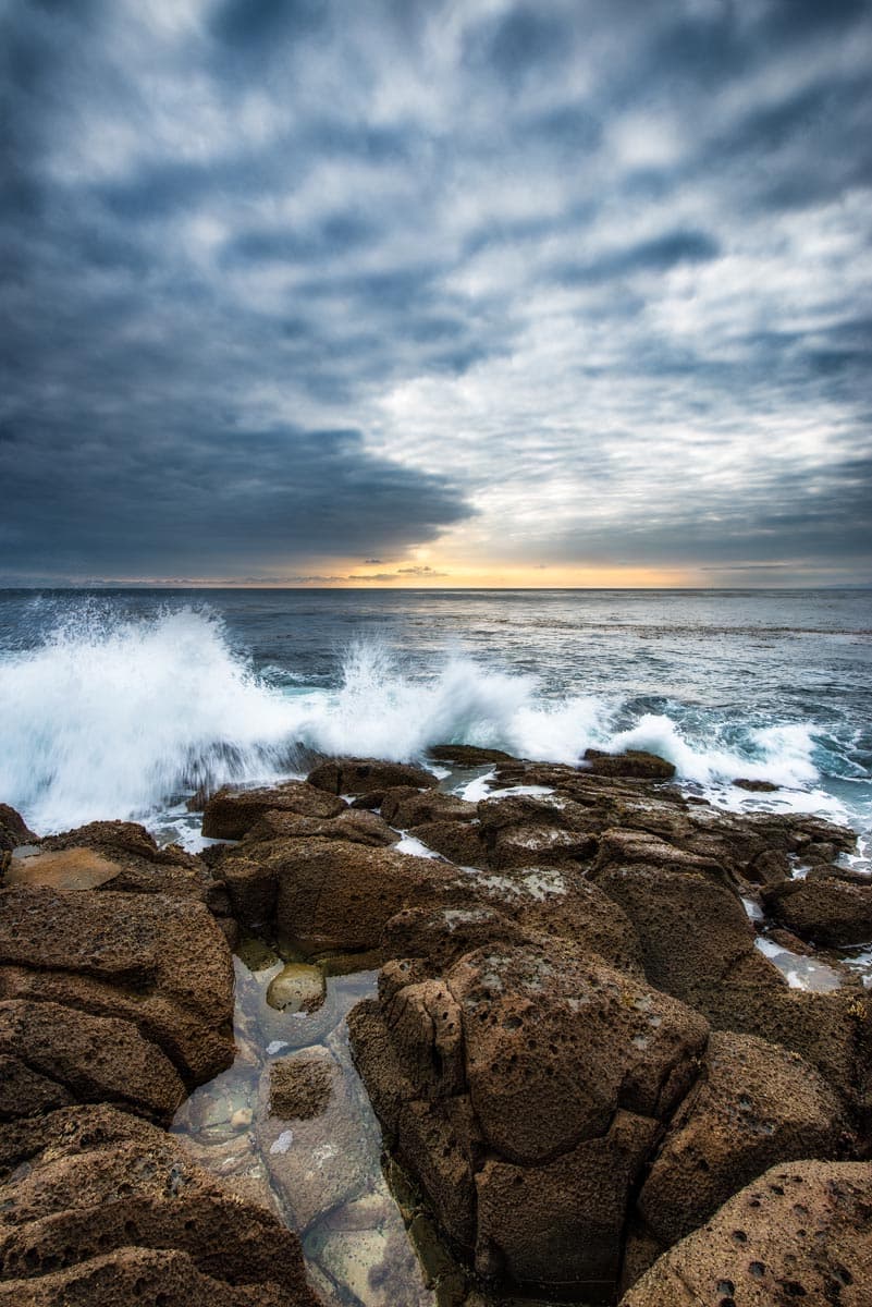 Photograph of Ocean Sunset in Palos Verdes, California by Brent Goldman Photography