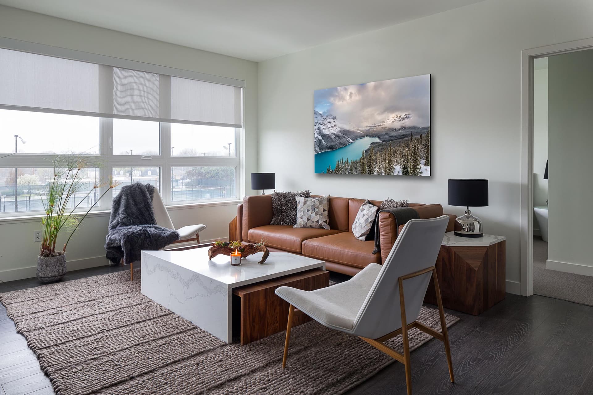 Wall art of Peyto Lake in Banff, Canada by Brent Goldman Photography