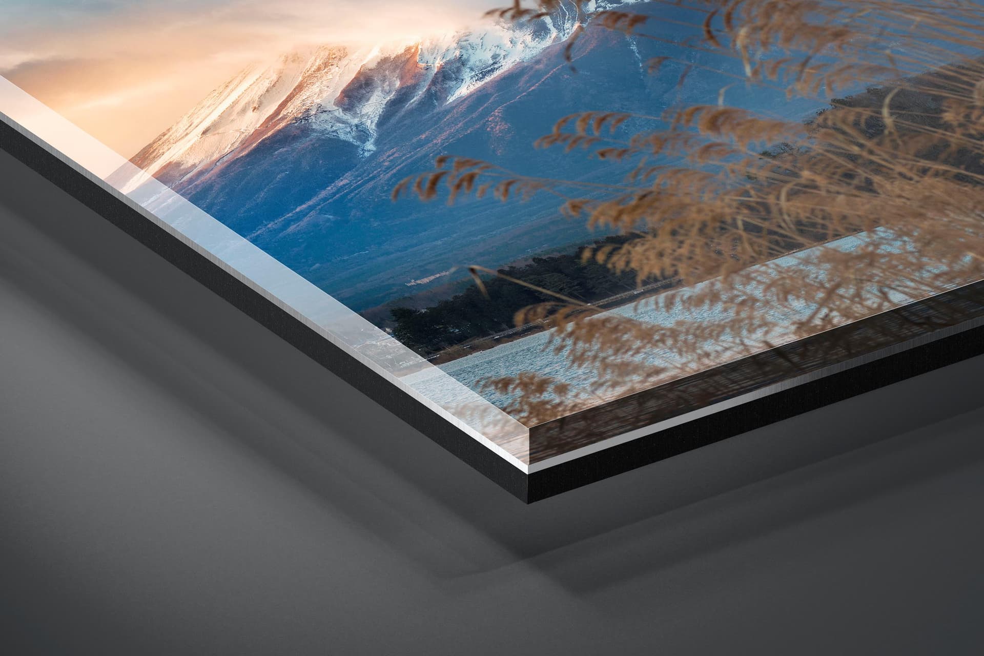 Fine art limited edition acrylic print of Mt Fuji in Honshu, Japan by Brent Goldman Photography