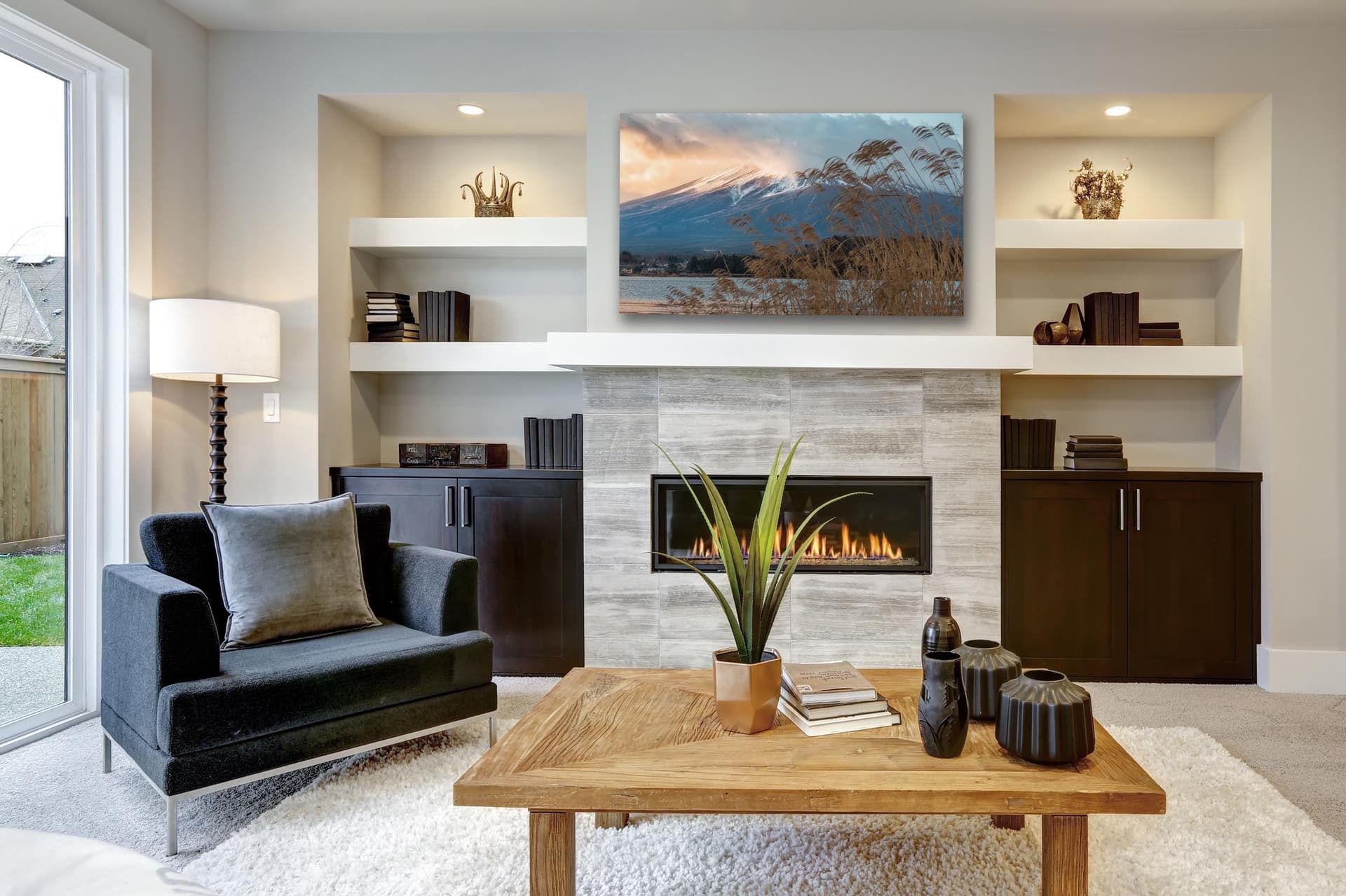 Wall art of Mt Fuji in Honshu, Japan by Brent Goldman Photography