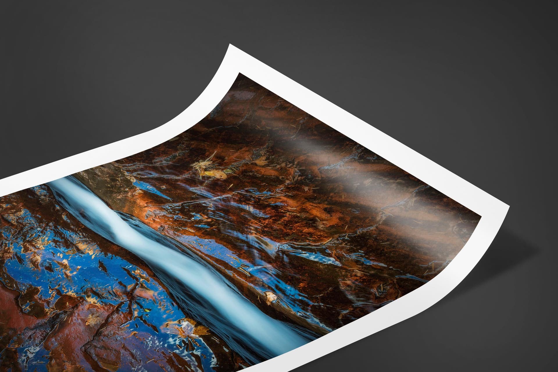 Fine art limited edition print of The Crack in Zion, Utah by Brent Goldman Photography