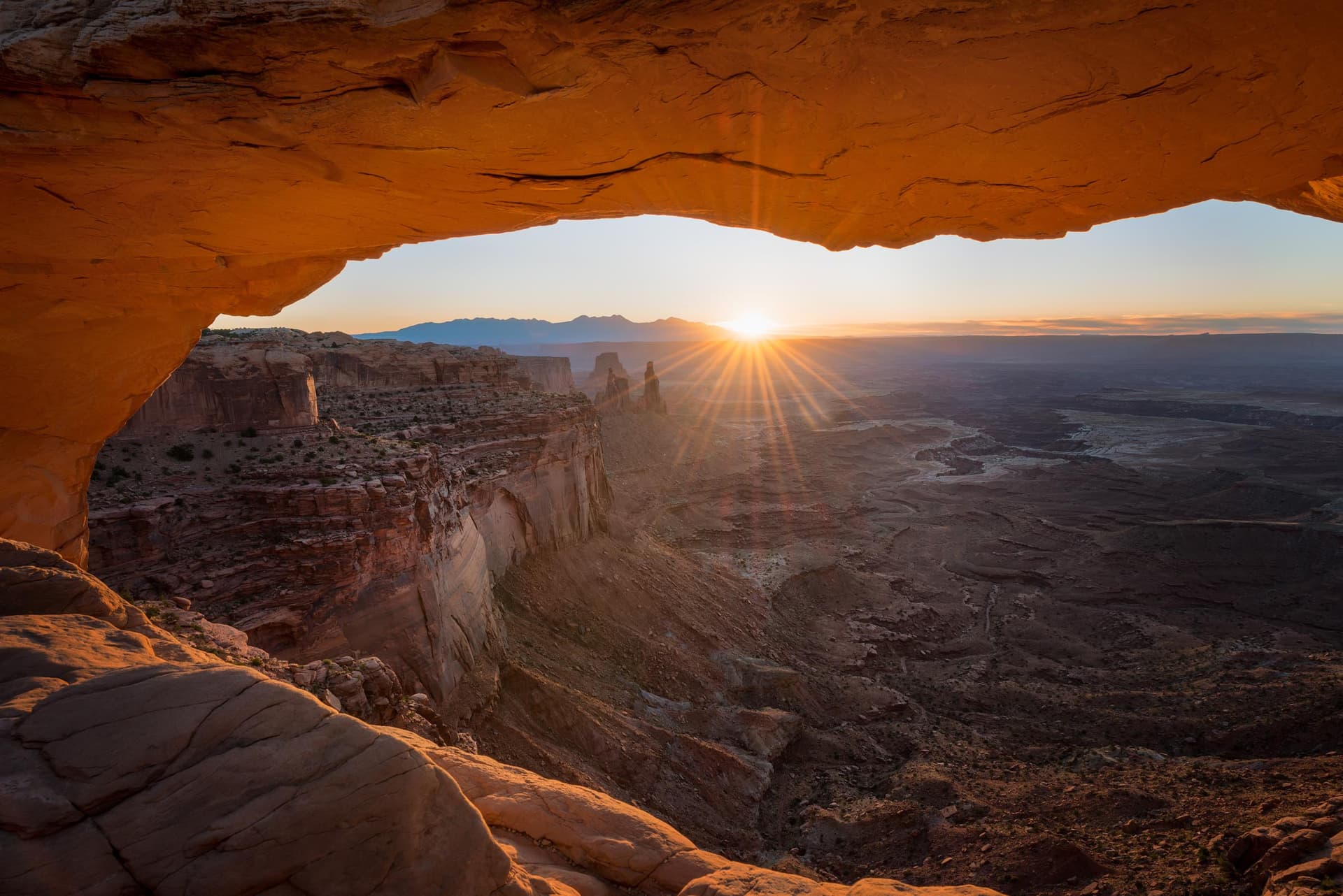 Photograph of Mesa Arch in Canyonlands, Utah by Brent Goldman Photography
