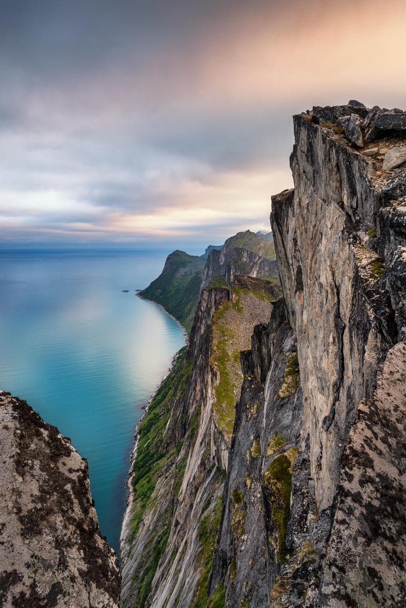 Photograph of Segla Mountain in Senja, Norway by Brent Goldman Photography