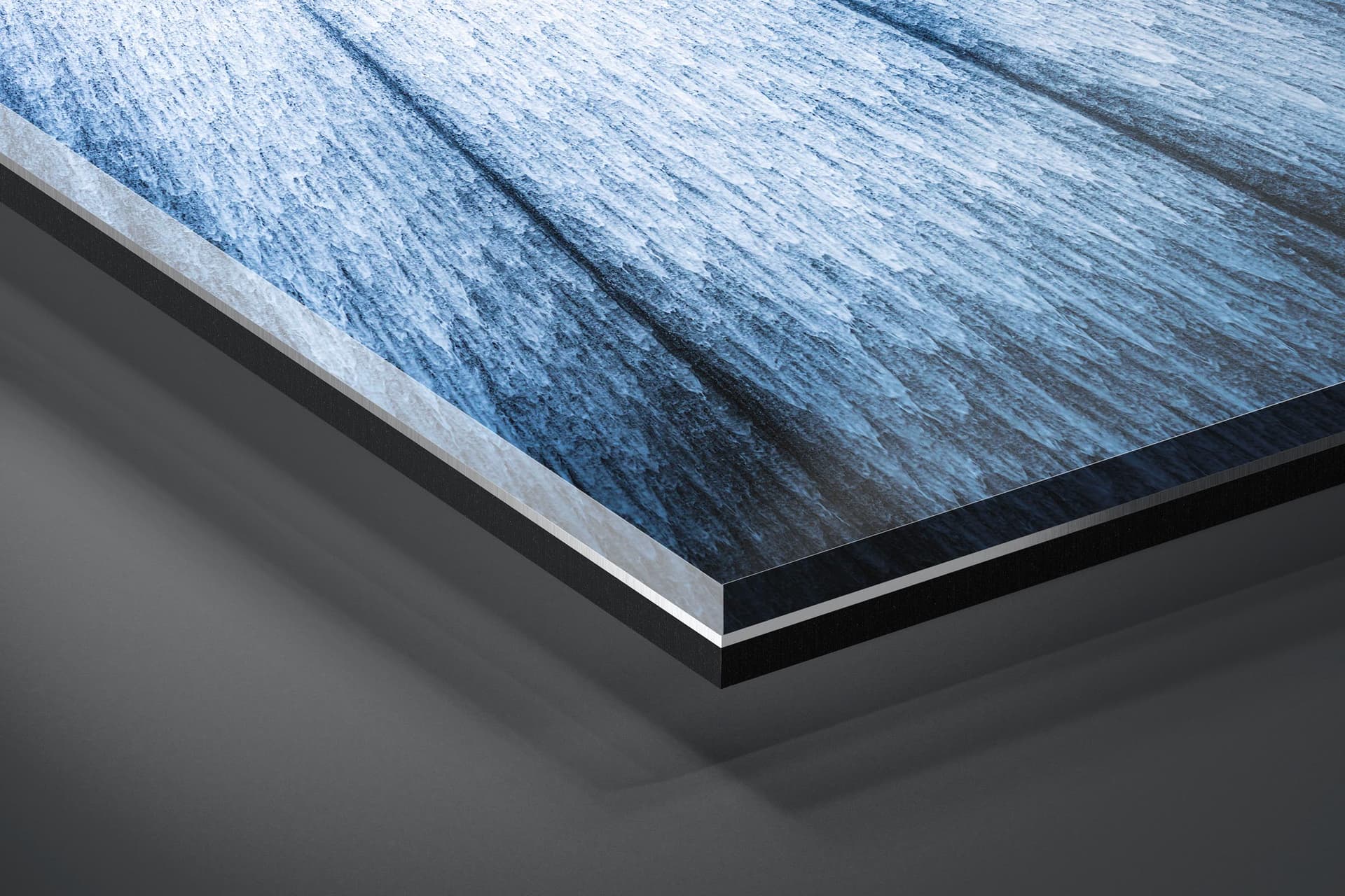 Fine art limited edition acrylic print of Waterwall in Houston, Texas by Brent Goldman Photography