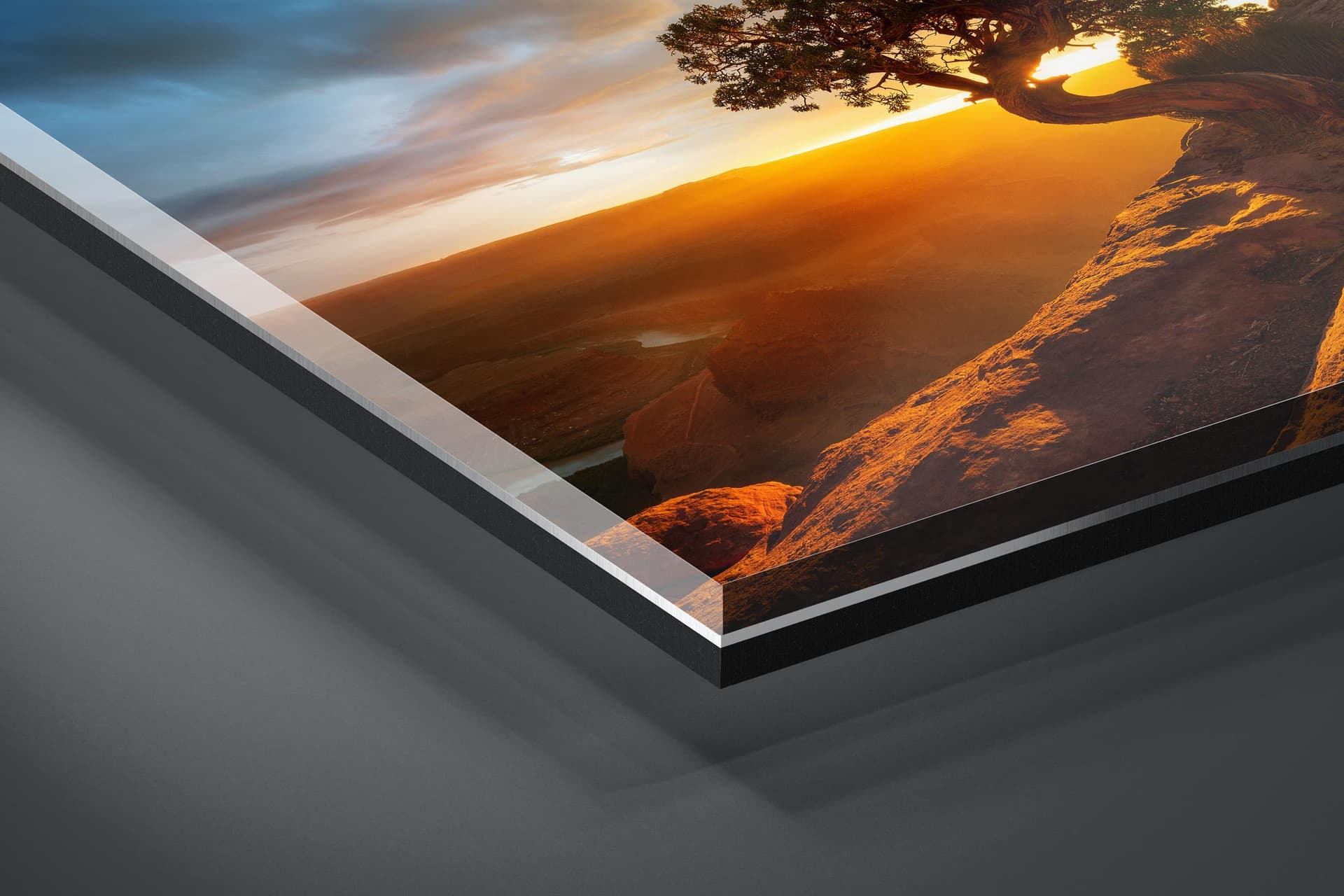 Fine art limited edition acrylic print of Dead Horse in Dead Horse Point, Utah by Brent Goldman Photography