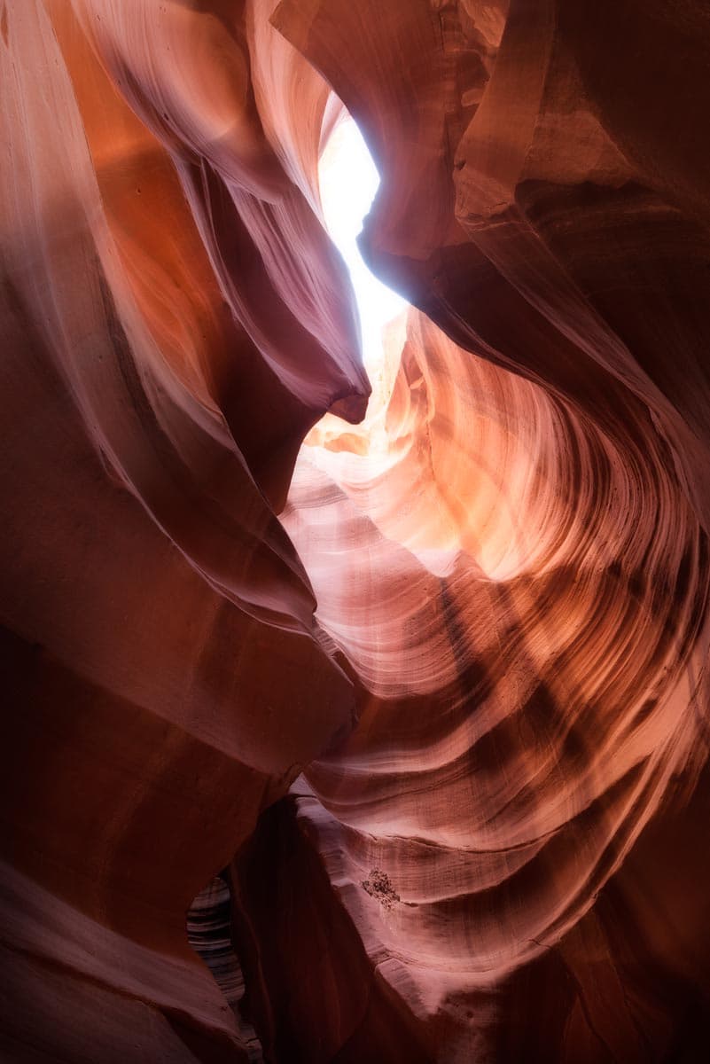Photograph of Antelope Canyon in Page, Arizona by Brent Goldman Photography