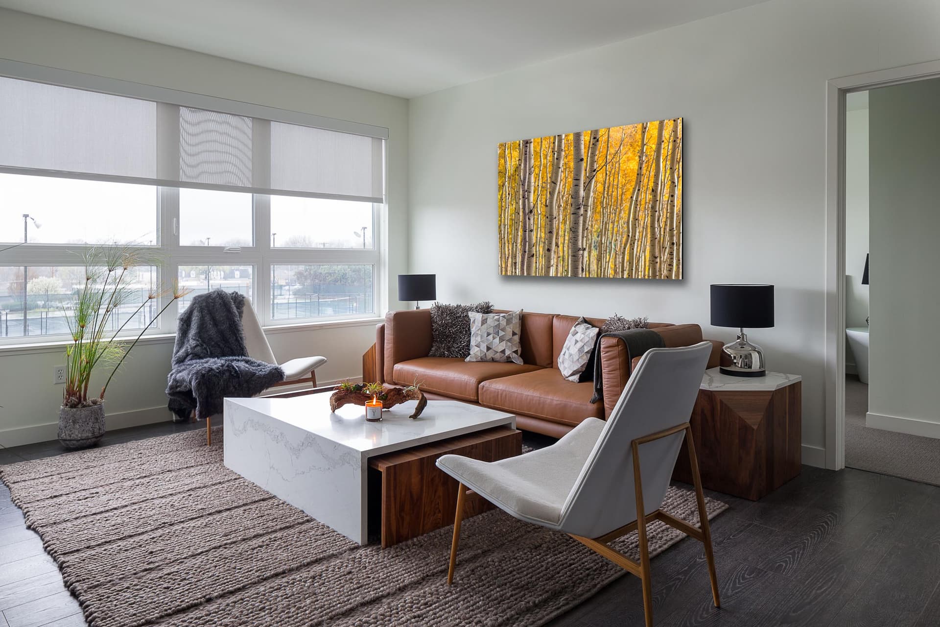 Wall art of Aspen Grove in San Juan Mountains, Colorado by Brent Goldman Photography