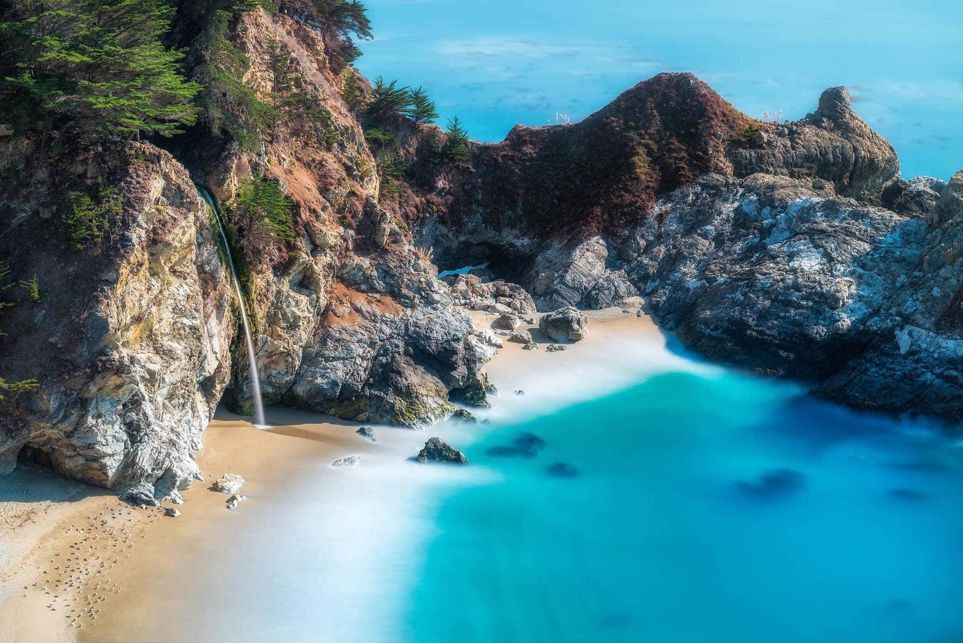 Photograph of McWay Falls in Big Sur, California by Brent Goldman Photography
