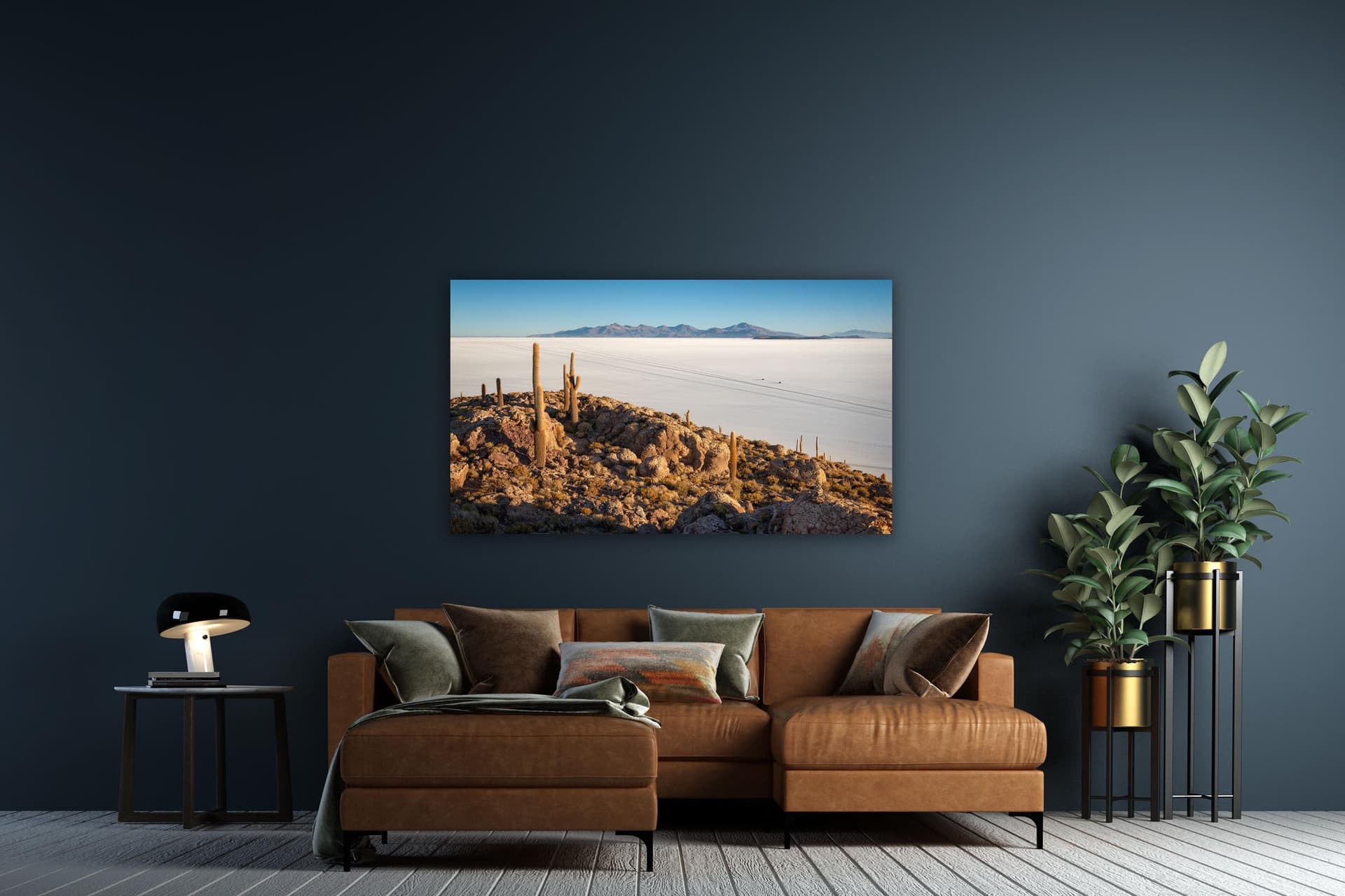 Wall art of Salt Flats in Uyuni, Bolivia by Brent Goldman Photography
