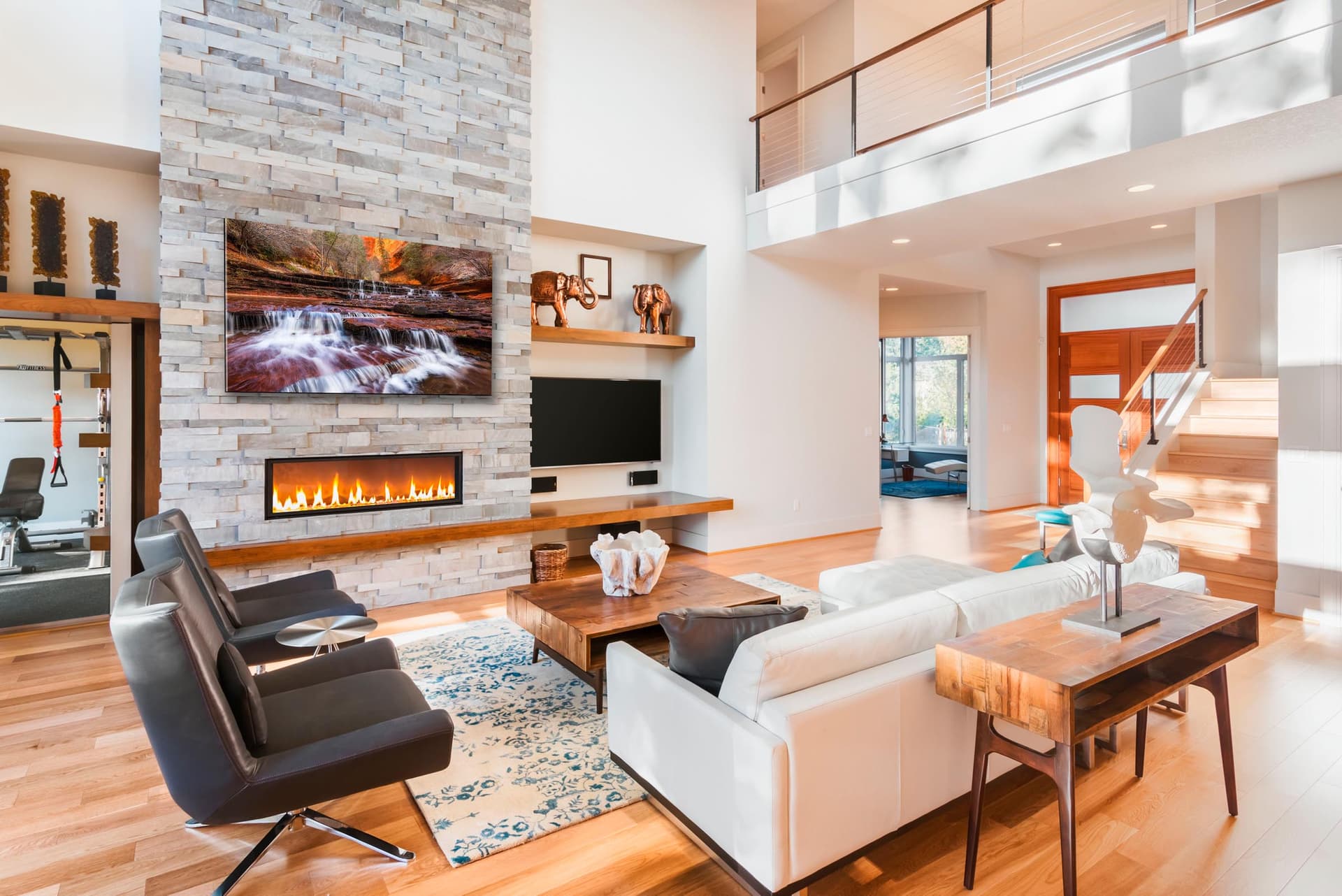 Wall art of Archangel Falls in Zion, Utah by Brent Goldman Photography