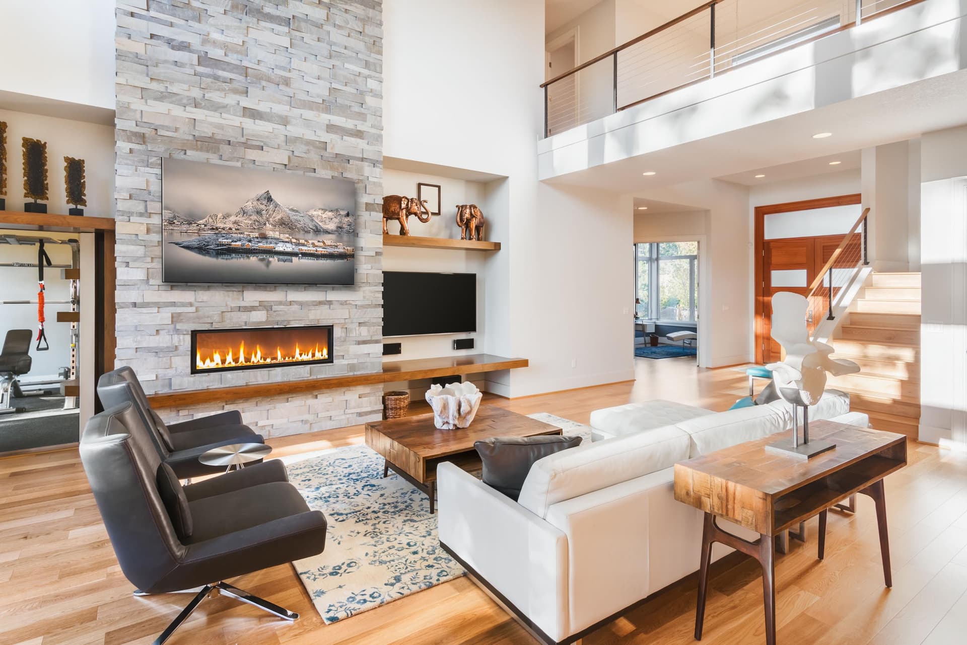 Wall art of Sakrisøy in Lofoten, Norway by Brent Goldman Photography