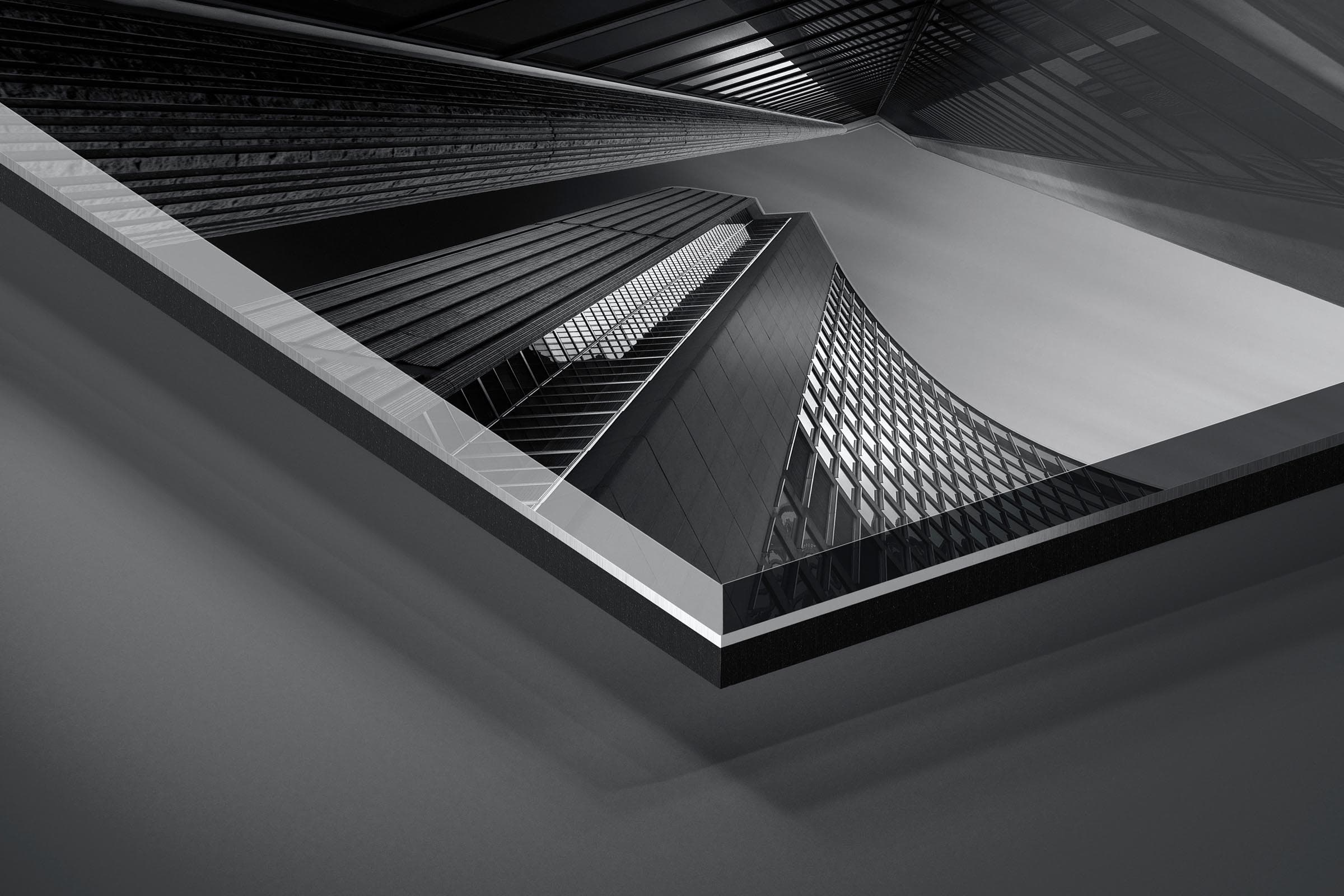 Fine art limited edition acrylic print of City Hall in Toronto, Canada by Brent Goldman Photography