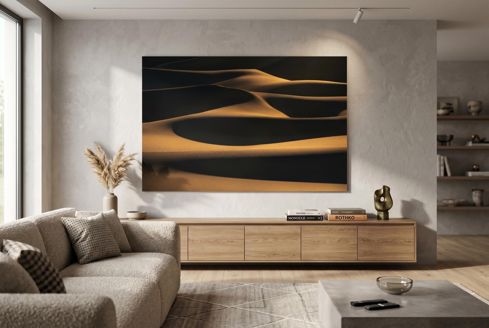 Wall art of Mesquite Flat Sand Dunes in Death Valley, California by Brent Goldman Photography