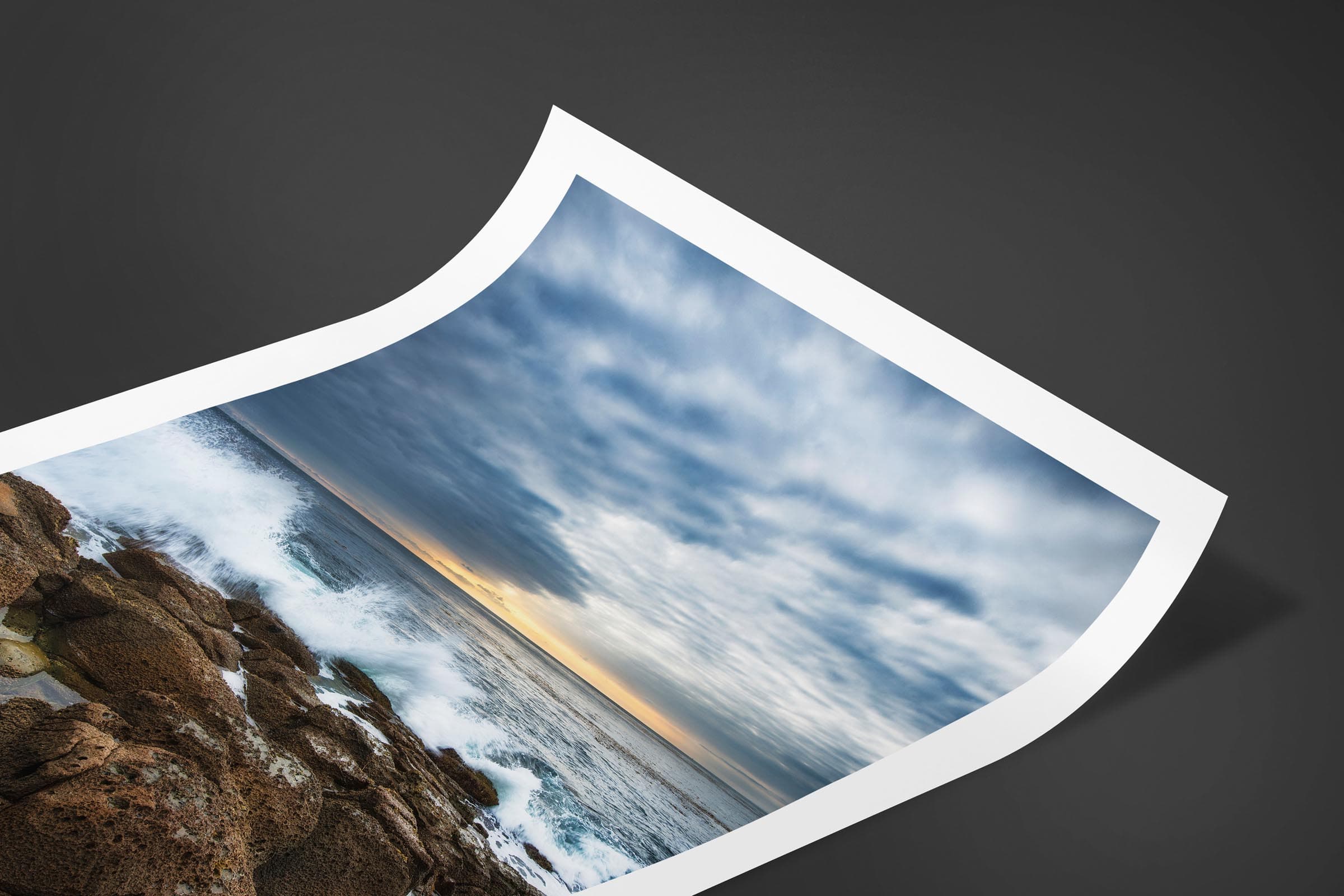 Fine art limited edition print of Ocean Sunset in Palos Verdes, California by Brent Goldman Photography