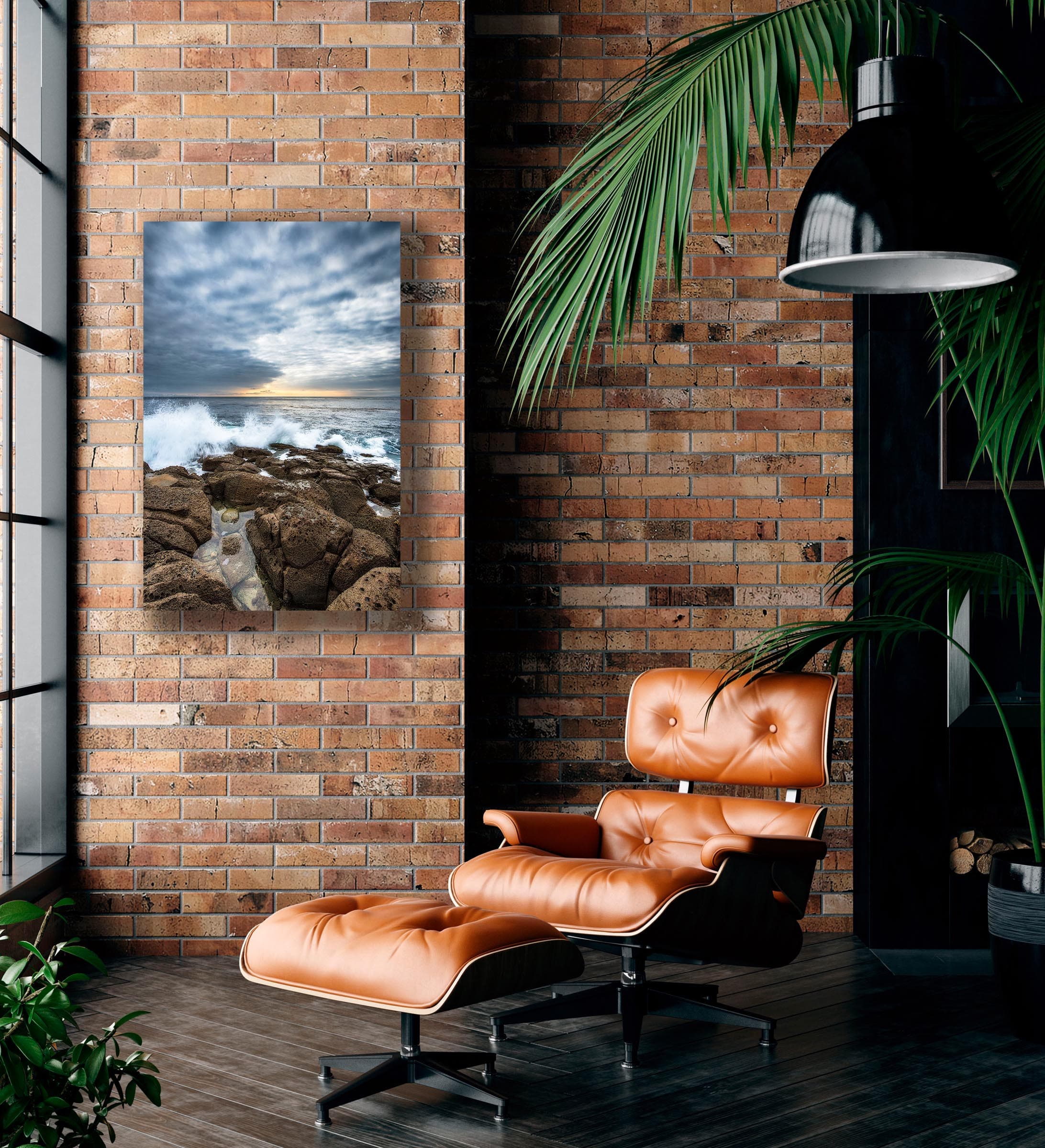 Wall art of Ocean Sunset in Palos Verdes, California by Brent Goldman Photography