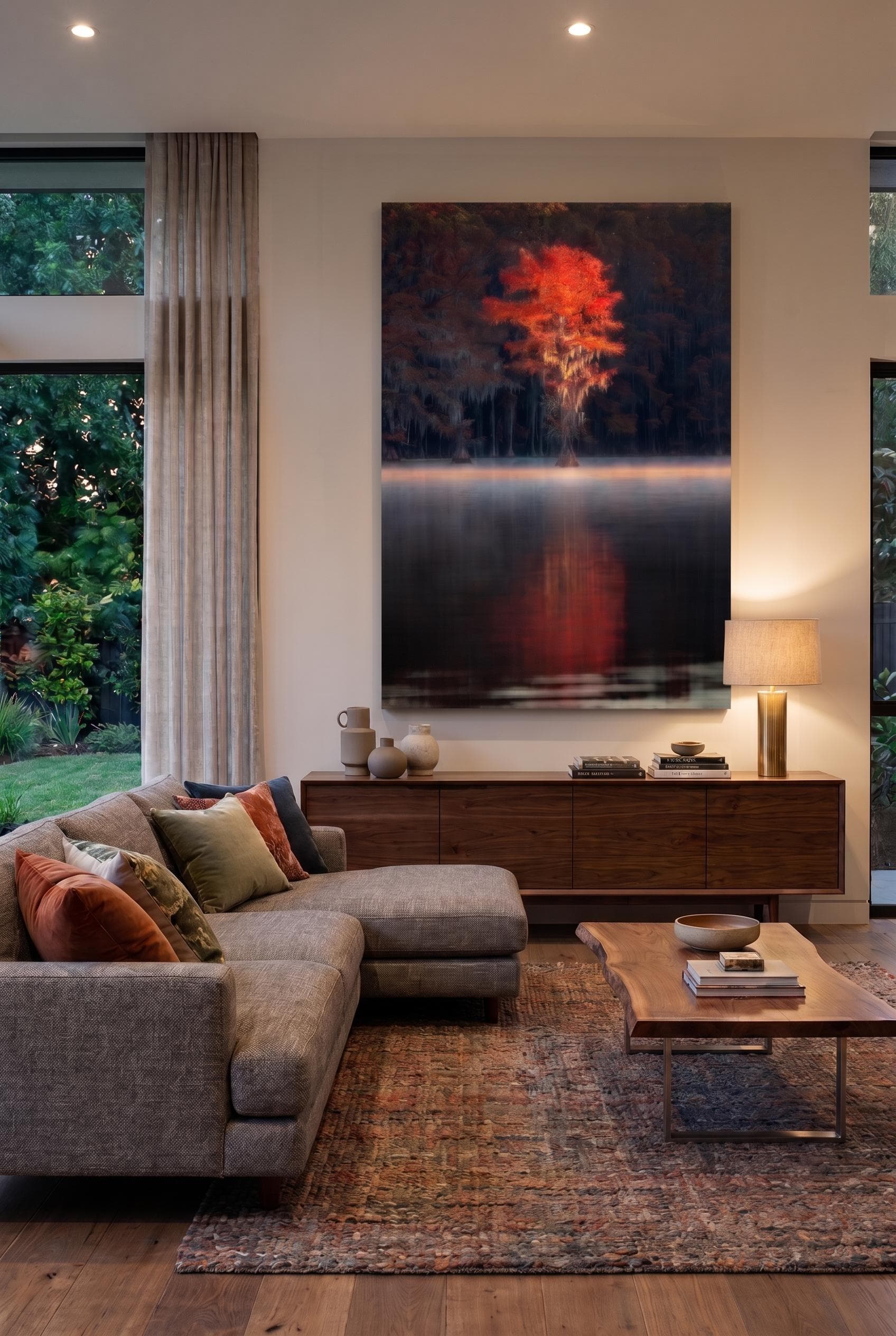 Wall art of Bald Cypress Tree in Karnack, Texas by Brent Goldman Photography