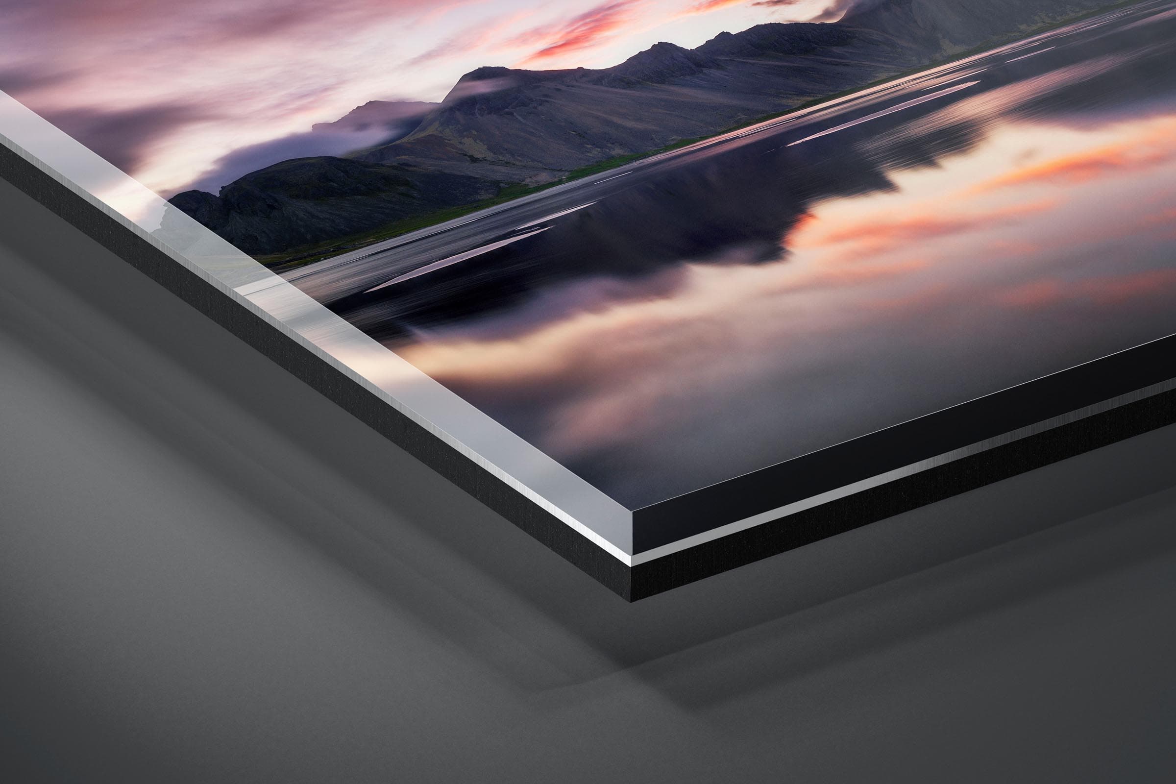 Fine art limited edition acrylic print of Vestrahorn Mountain in Stokksnes, Iceland by Brent Goldman Photography