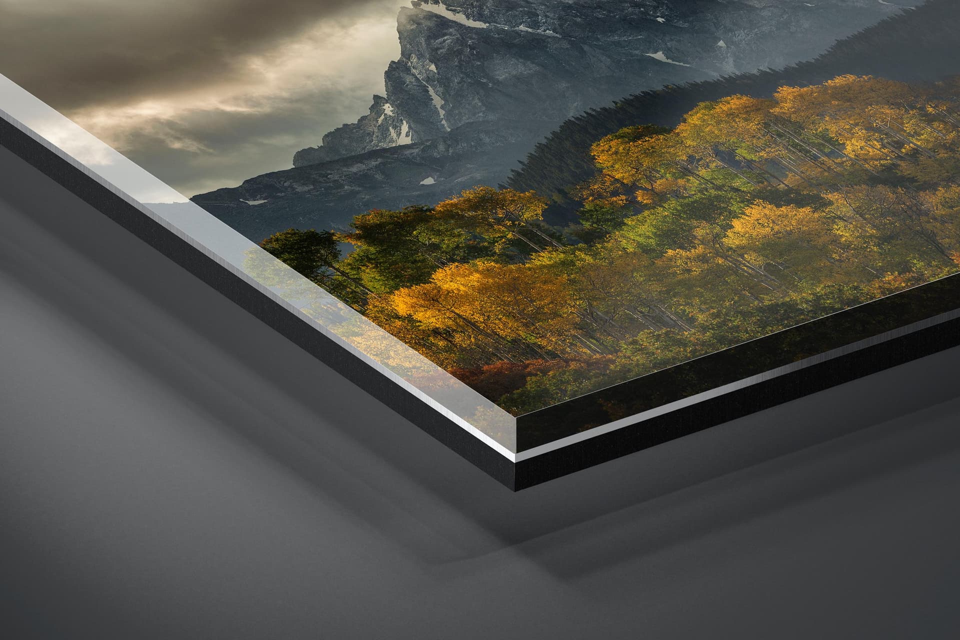 Fine art limited edition acrylic print of Mt Sneffels in Ouray, Colorado by Brent Goldman Photography