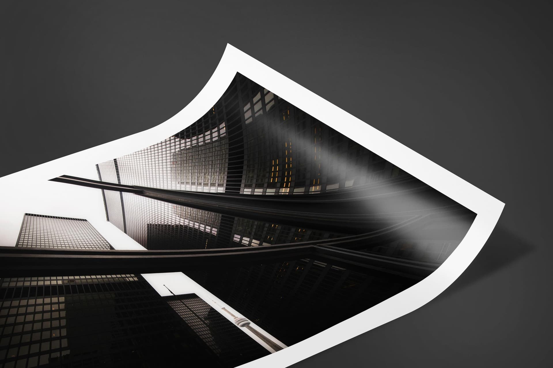 Fine art limited edition print of CN Tower in Toronto, Canada by Brent Goldman Photography