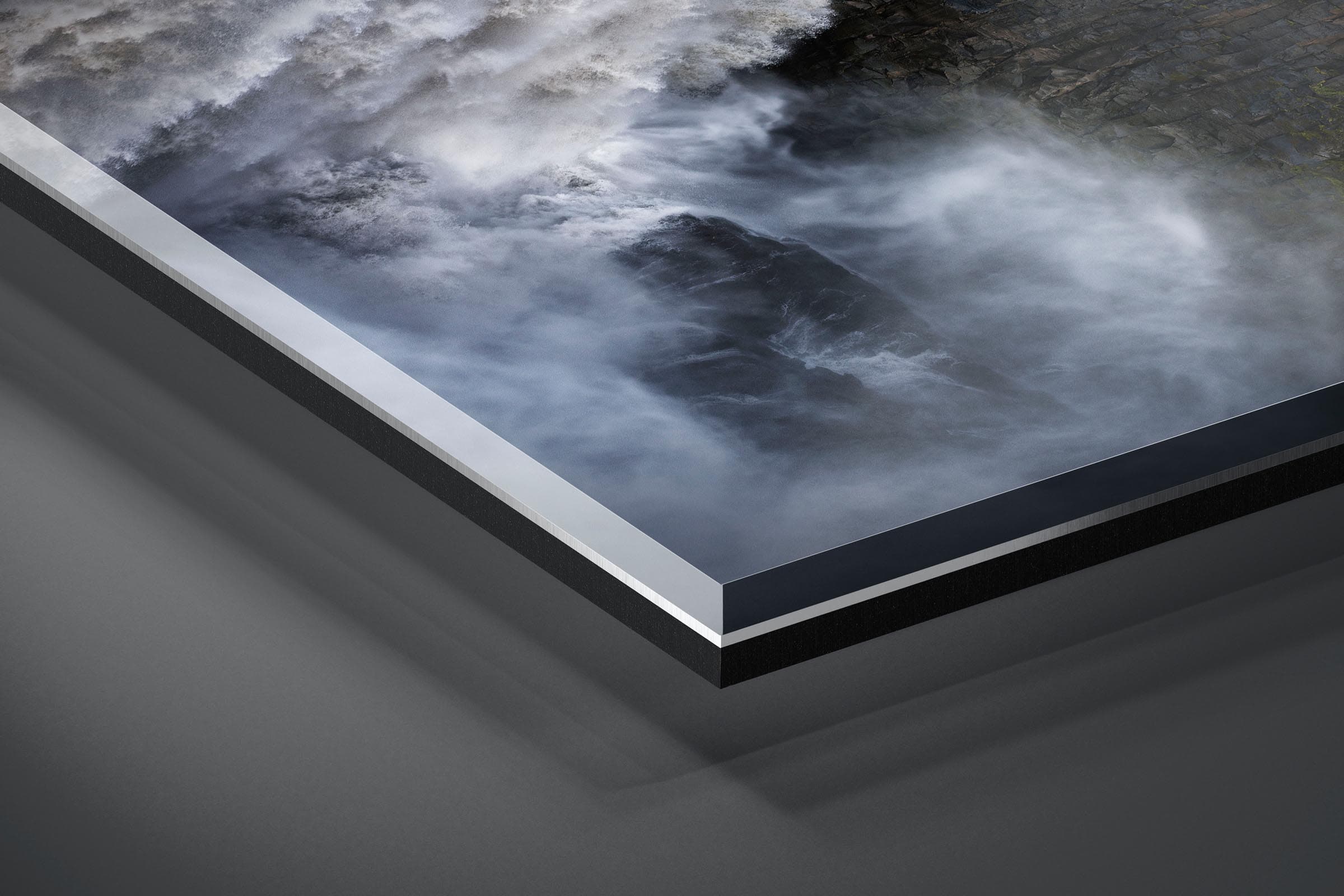 Fine art limited edition acrylic print of Dettifoss Waterfall in Vatnajokull, Iceland by Brent Goldman Photography