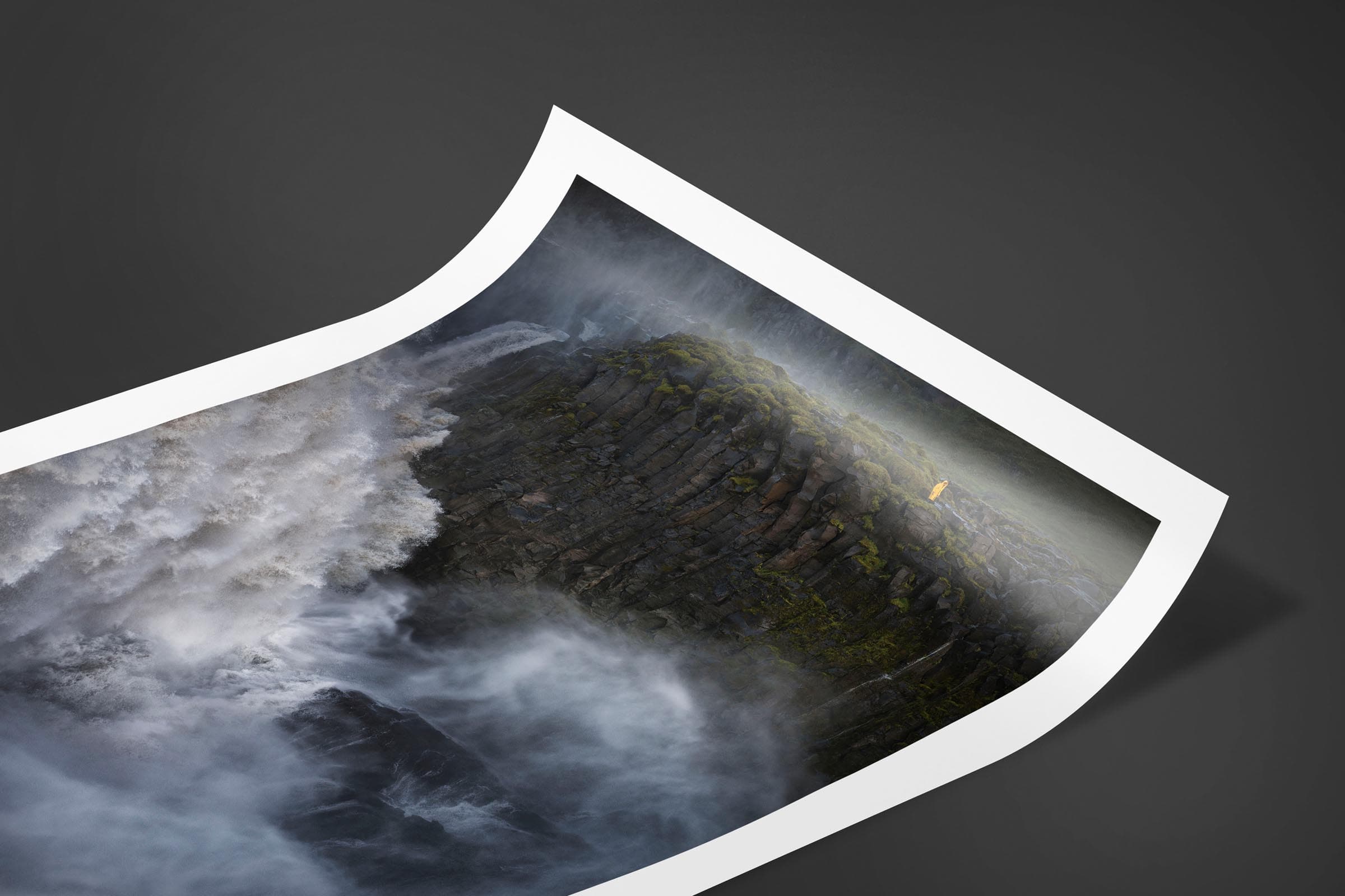 Fine art limited edition print of Dettifoss Waterfall in Vatnajokull, Iceland by Brent Goldman Photography