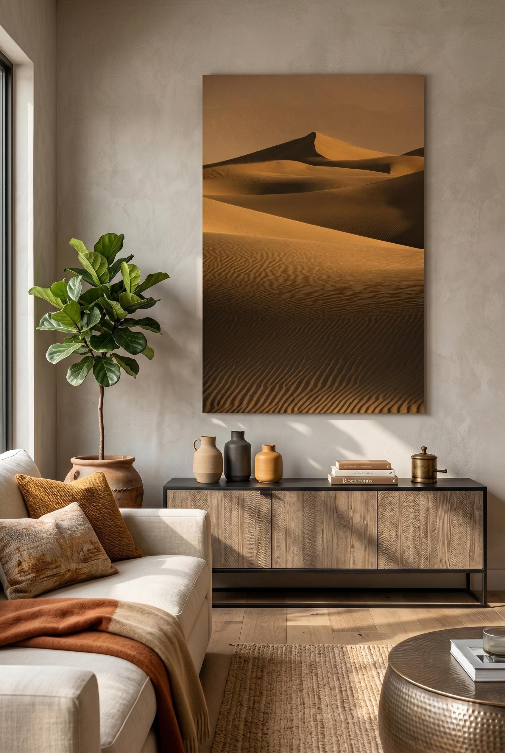 Wall art of Mesquite Flat Sand Dunes in Death Valley, California by Brent Goldman Photography