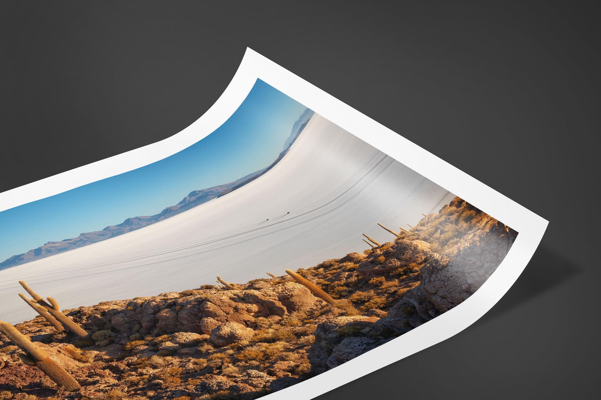 Fine art limited edition print of Salt Flats in Uyuni, Bolivia by Brent Goldman Photography