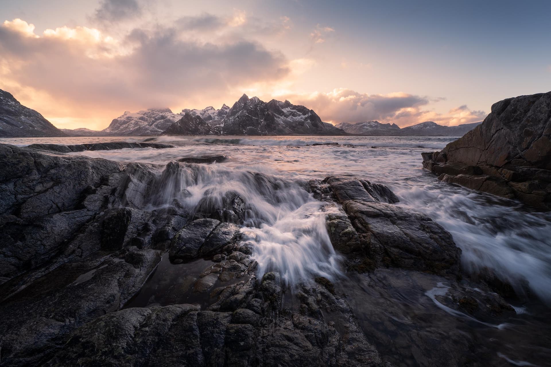 Photograph of Vareid Coast in Lofoten, Norway by Brent Goldman Photography