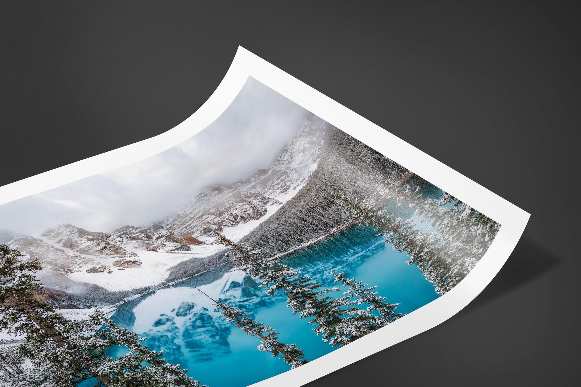 Fine art limited edition print of Moraine Lake in Banff, Canada by Brent Goldman Photography